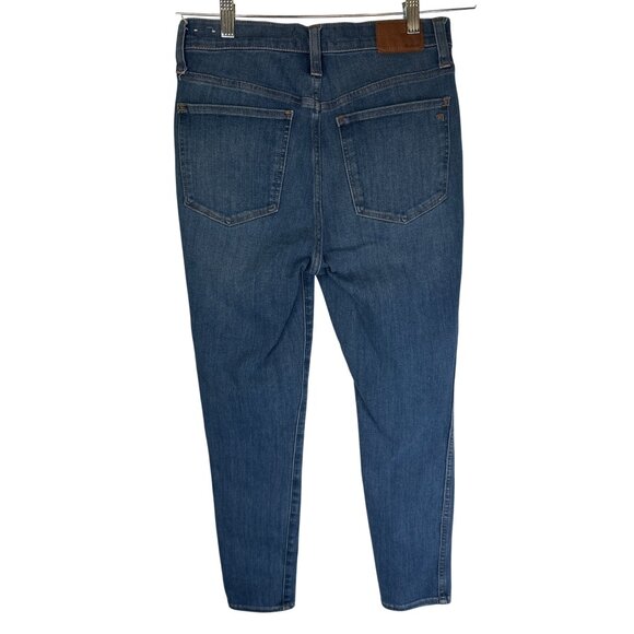 Madewell Roadtripper Jeggings Size 27 Cotton/Polyester Blend Blue Denim - Picture 2 of 15